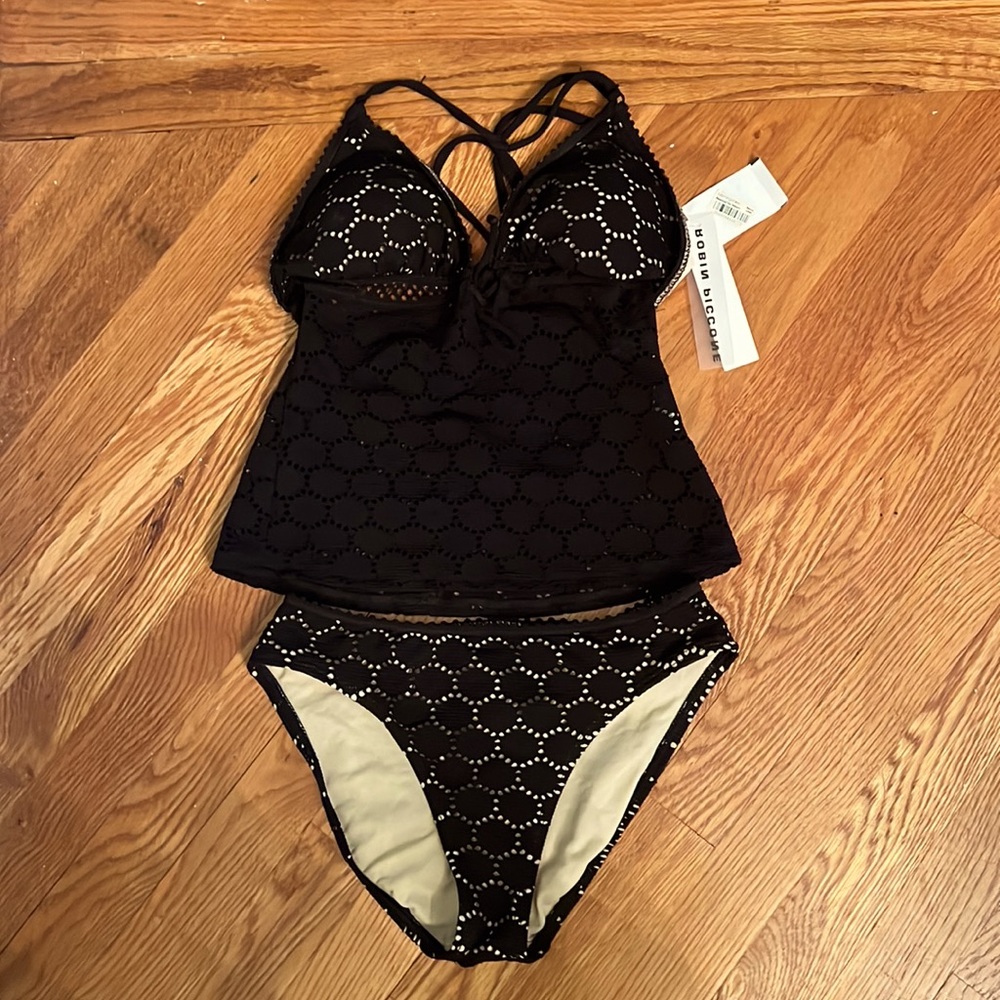 Never Worn ROBIN PICCONE Black Tankini